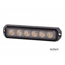 LED STROBE LIGHT AMBER 