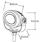LED ΠΡΟΒΟΛΕΑΣ ΚΟΚΚΙΝΟΣ LED 