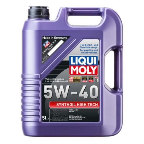 SYNTHOIL HIGH TECH 5W-40 5LTR ΛΑΔΙ ΚΙΝΗΤΗΡΑ