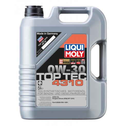 TOP TEC 4310 0W-30 5LTR ΛΑΔΙ ΚΙΝΗΤΗΡΑ