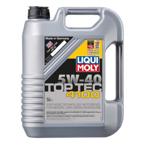  TOP-TEC 4100 5W-40 5LTR ΛΑΔΙ ΚΙΝΗΤΗΡΑ