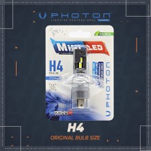 LED MINI Λάμπα H4 Can Bus Compact 6000K 12V/24V PHOTON LED