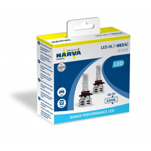HB3/HB4 LED RANGE PERORMANCE ΛΑΜΠΕΣ